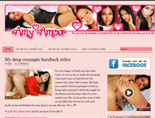 Tablet Screenshot of amyamour.com